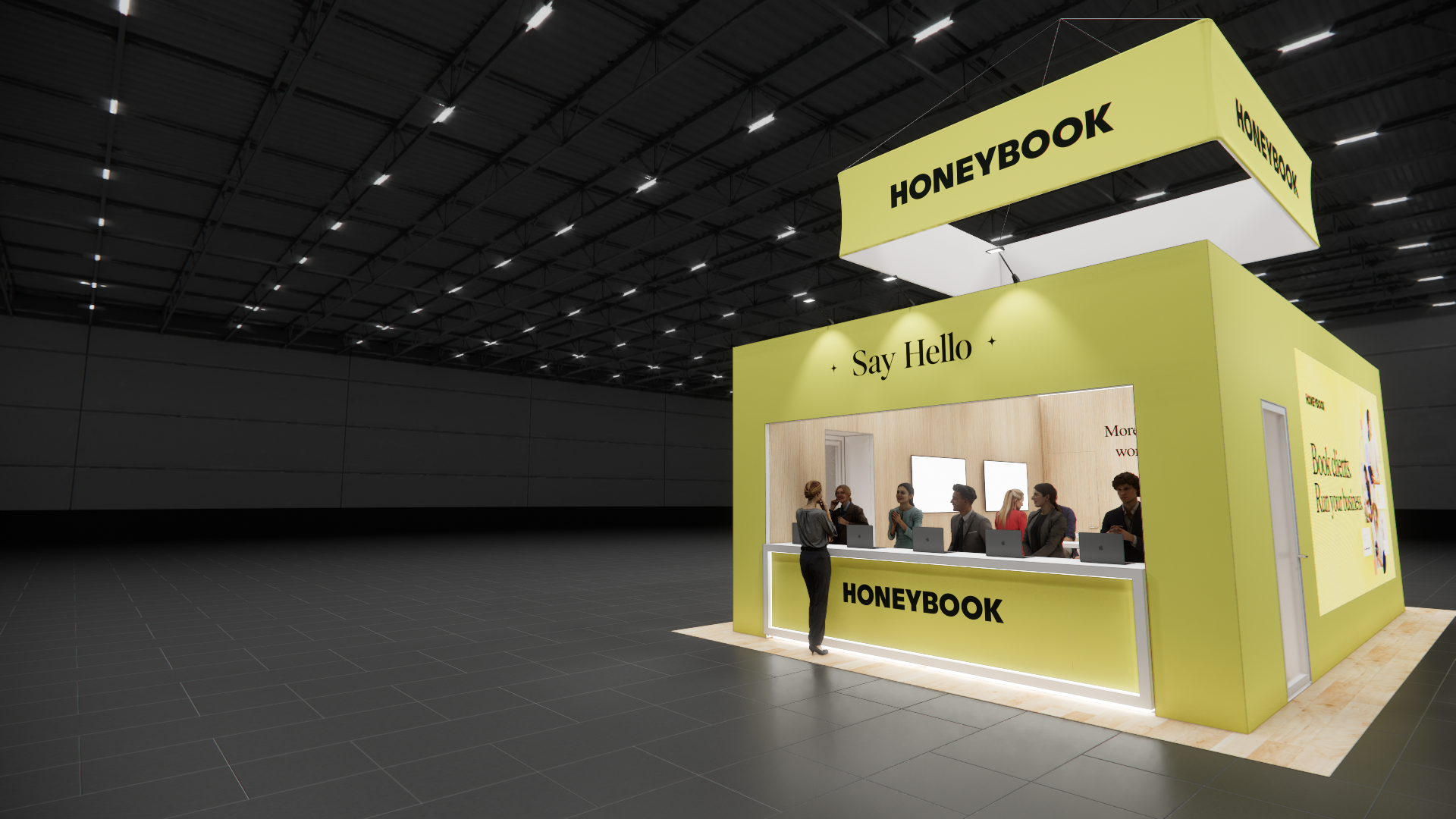 20x30 Trade Show Booth Rentals in Houston — 20x30 trade show exhibit rental in Las Vegas, catalog image 10