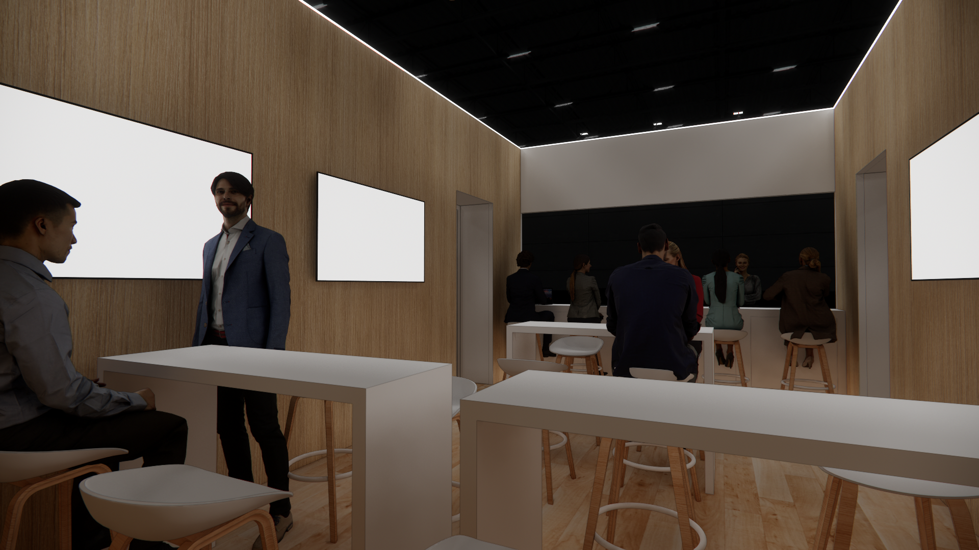 20x30 Trade Show Booth Rentals in Houston — 20x30 trade show exhibit rental in Las Vegas, catalog image 2
