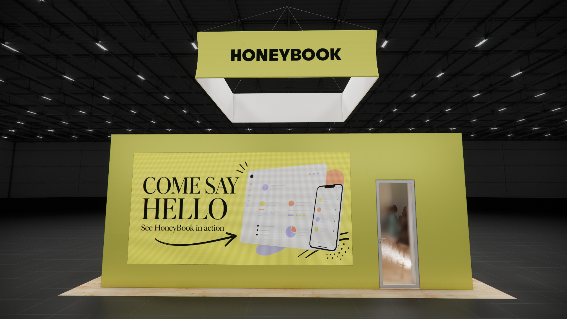 20x30 Trade Show Booth Rentals in Houston — 20x30 trade show exhibit rental in Las Vegas, catalog image 5