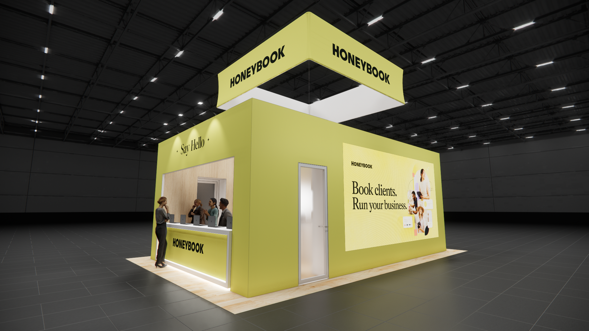 20x30 Trade Show Booth Rentals in Houston — 20x30 trade show exhibit rental in Las Vegas, catalog image 11