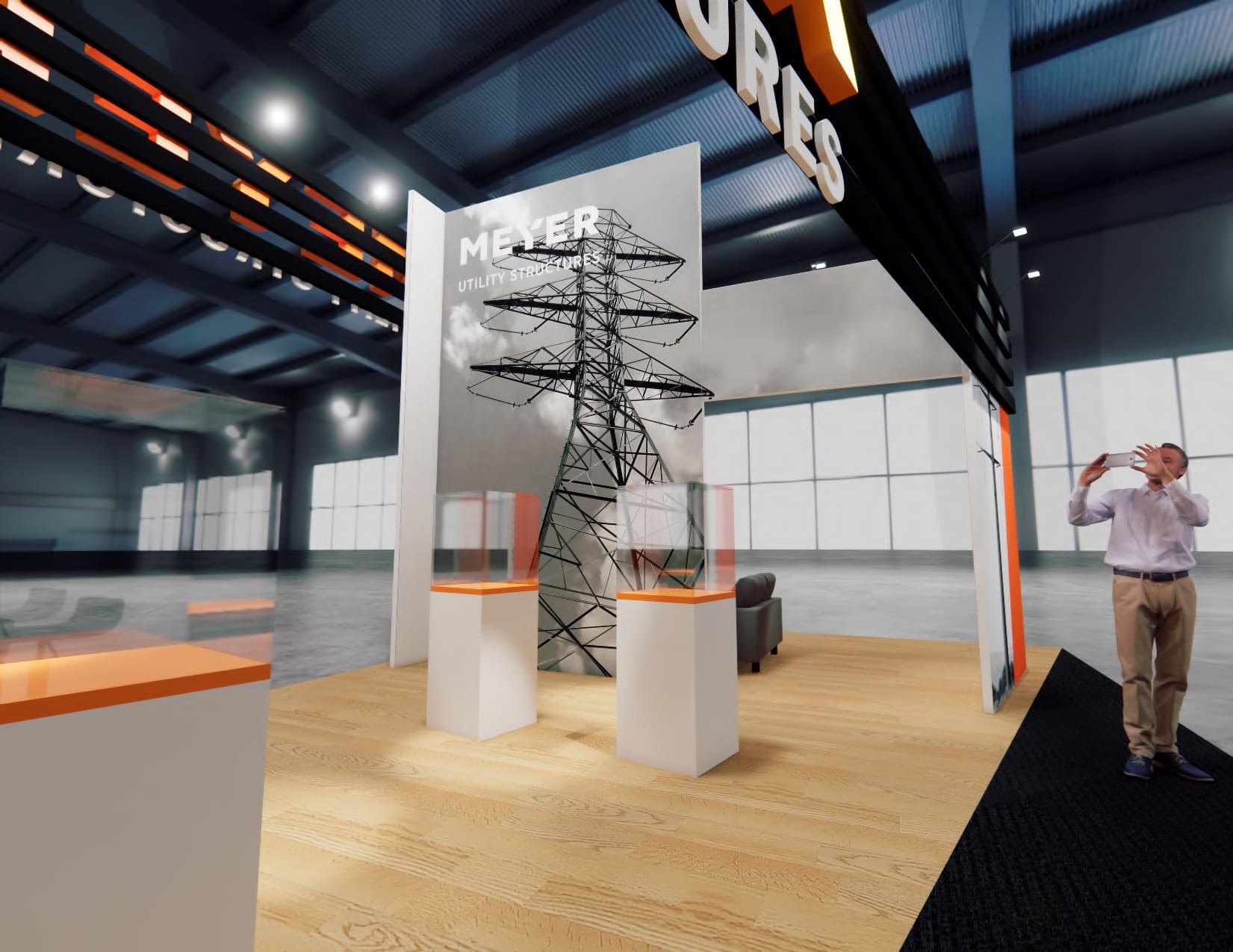 CEDIA trade show booth rental 20 x 40 — 20x40 Custom & Modular Exhibits exhibit rental in Las Vegas, catalog image 7