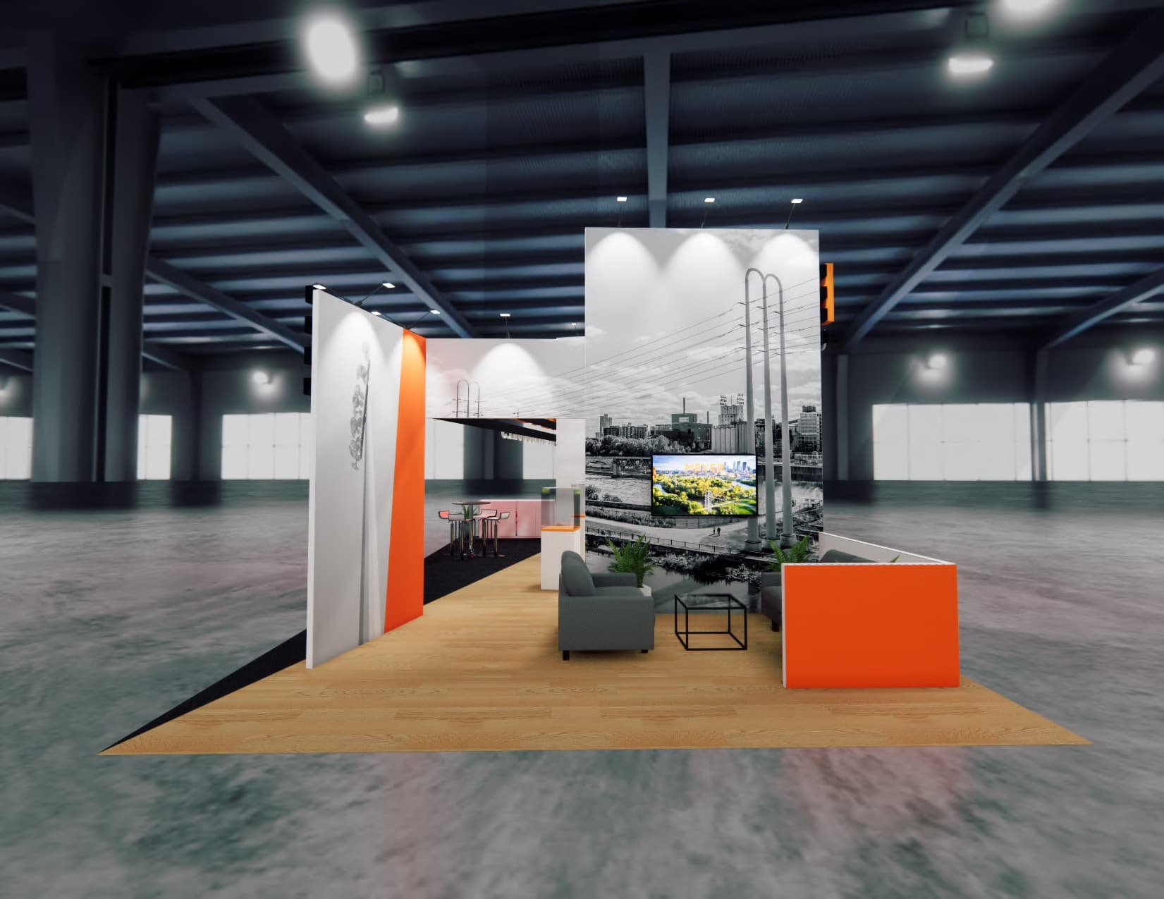 CEDIA trade show booth rental 20 x 40 — 20x40 Custom & Modular Exhibits exhibit rental in Las Vegas, catalog image 5