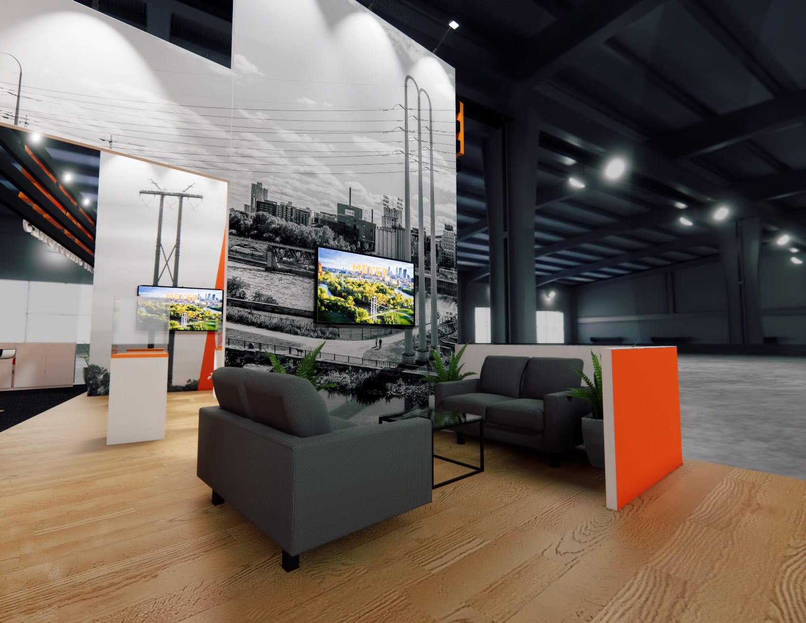CEDIA trade show booth rental 20 x 40 — 20x40 Custom & Modular Exhibits exhibit rental in Las Vegas, catalog image 6