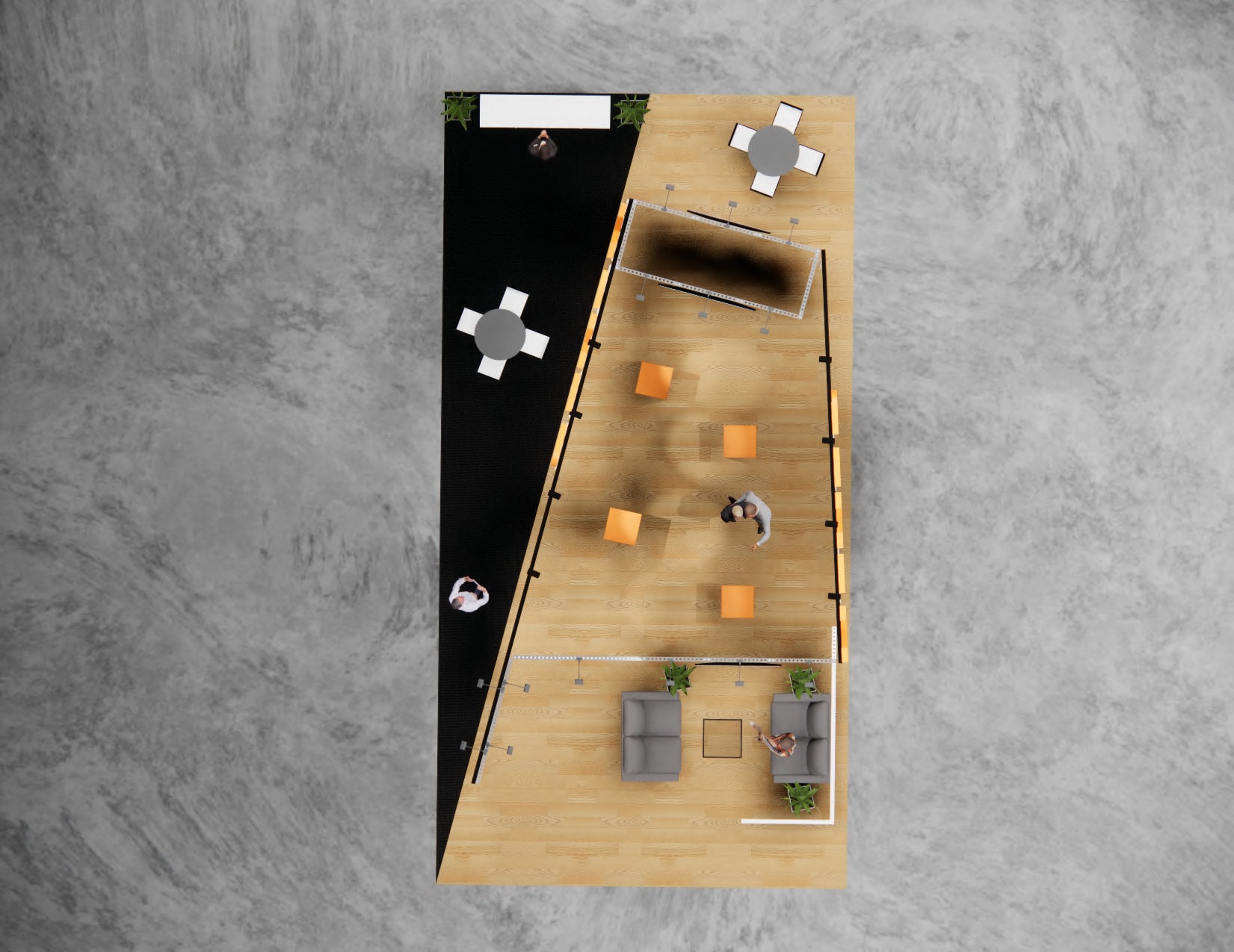 CEDIA trade show booth rental 20 x 40 — 20x40 Custom & Modular Exhibits exhibit rental in Las Vegas, catalog image 12