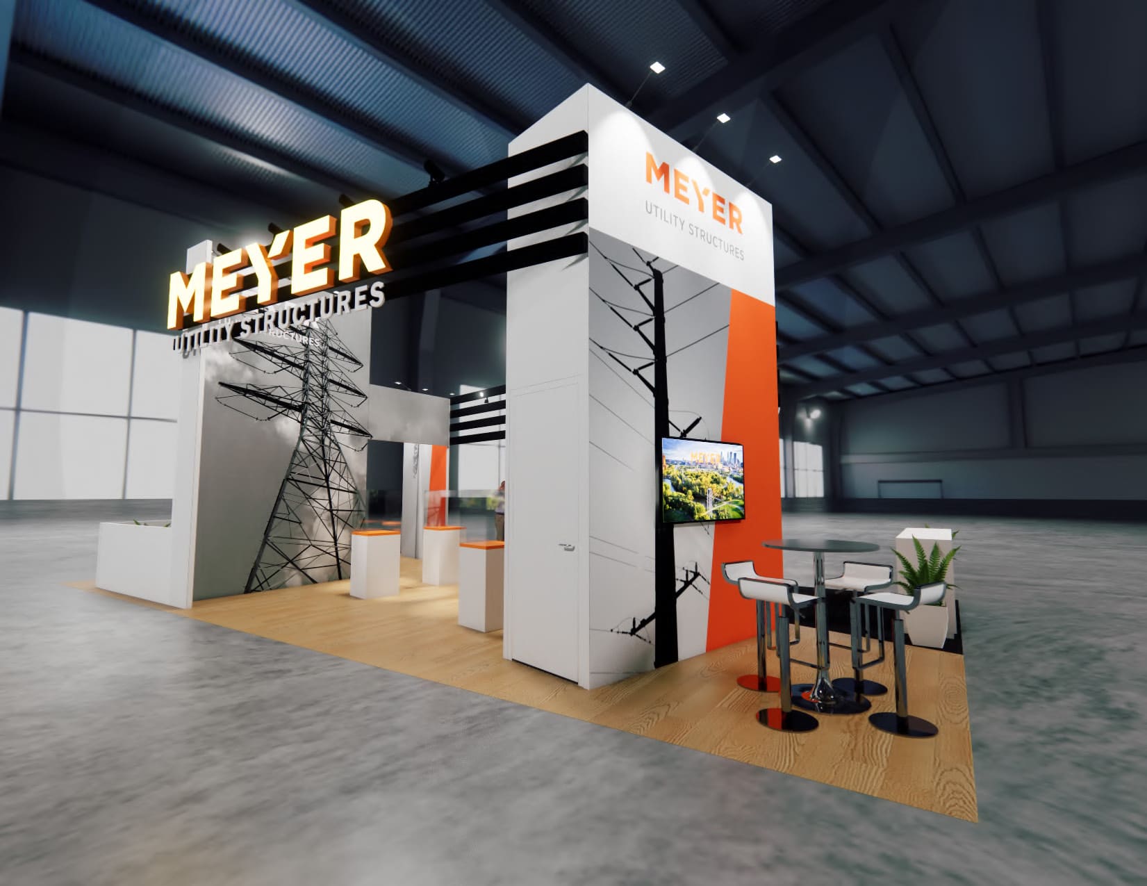 CEDIA trade show booth rental 20 x 40 — 20x40 Custom & Modular Exhibits exhibit rental in Las Vegas, catalog image 9