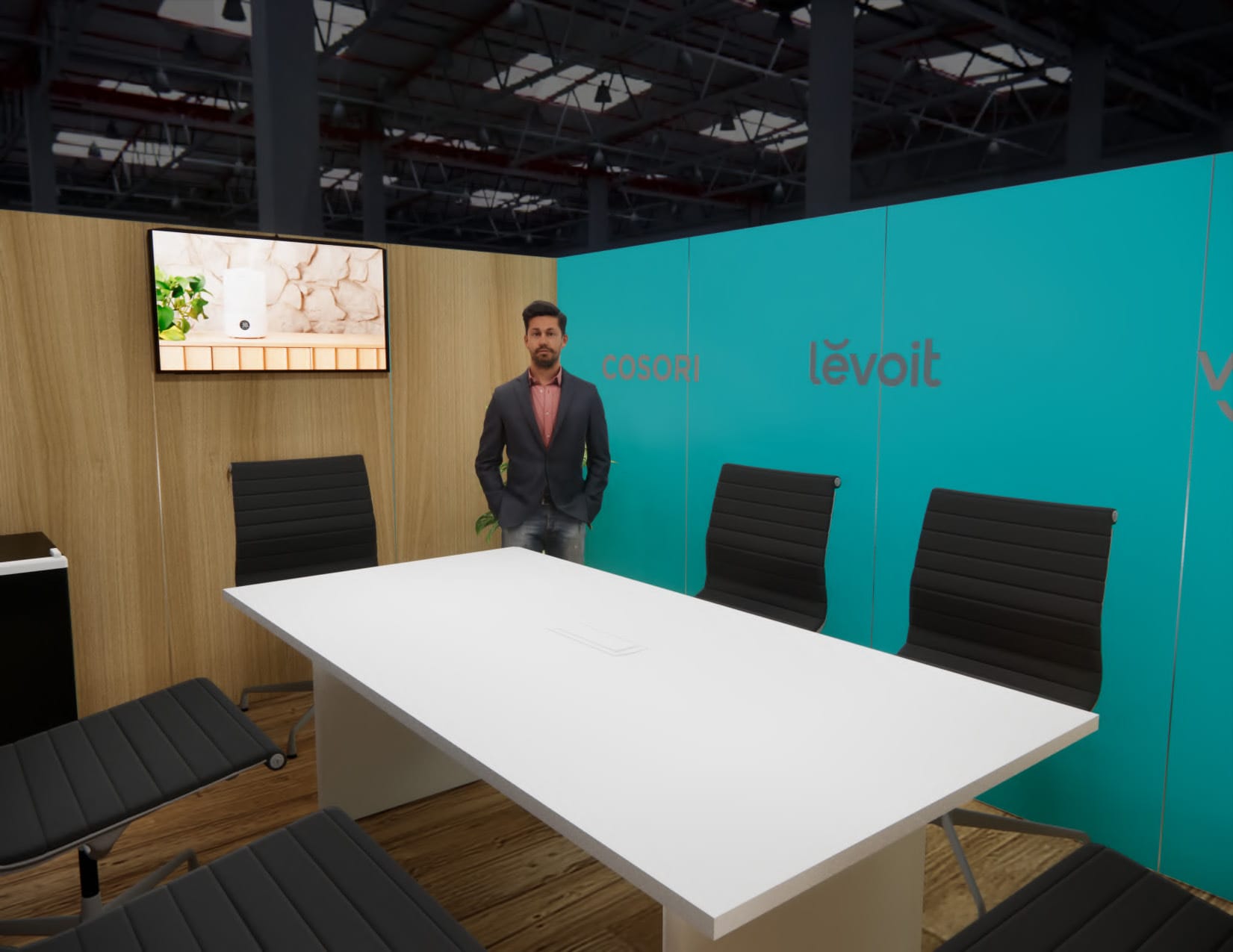 ISSA Las Vegas trade show display rental 20 x 20 — 20x20 Custom & Modular Exhibits exhibit rental in Las Vegas, catalog image 3