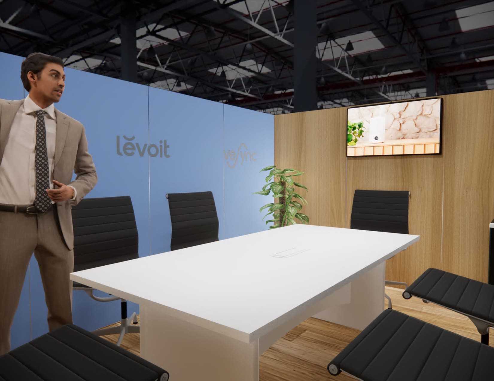 ISSA Las Vegas trade show display rental 20 x 20 — 20x20 Custom & Modular Exhibits exhibit rental in Las Vegas, catalog image 2