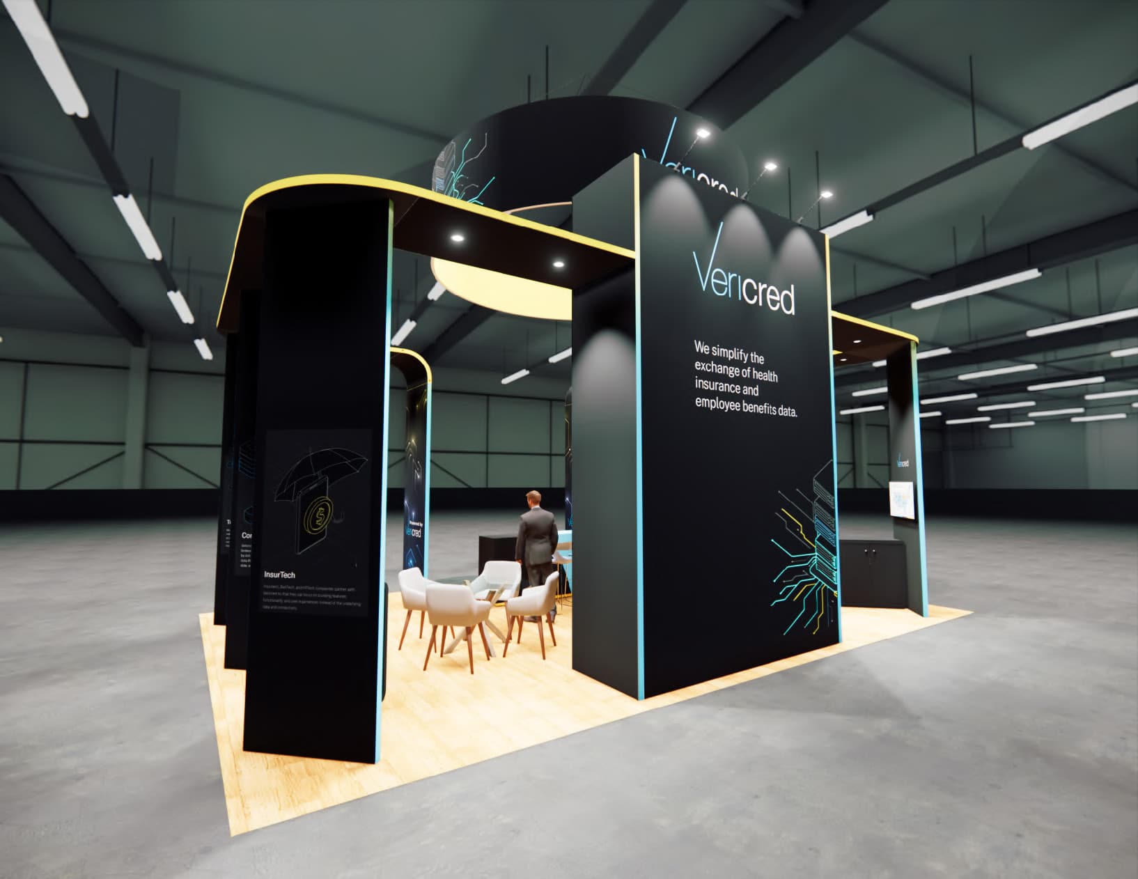 TPE24 trade show booth - 20 x 30 Expo — 20x30 Custom & Modular Exhibits exhibit rental in Las Vegas, catalog image 3