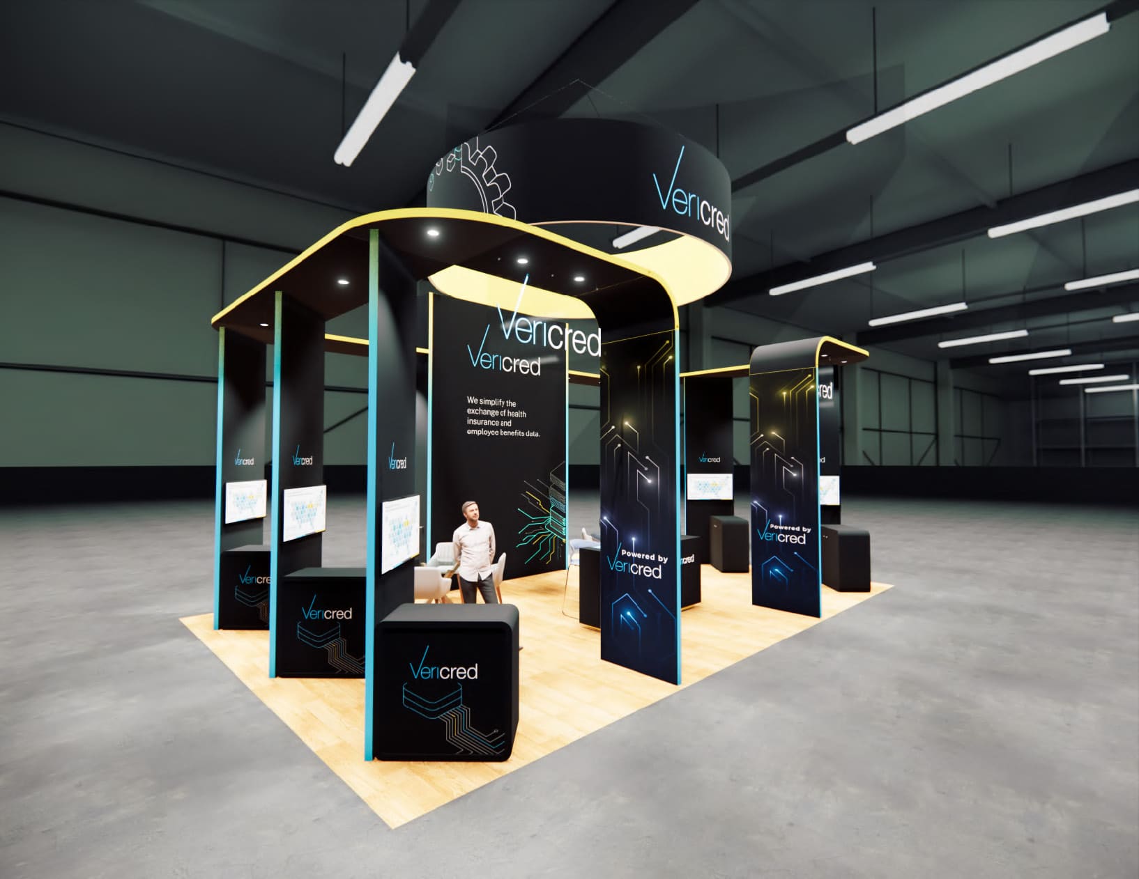 TPE24 trade show booth - 20 x 30 Expo — 20x30 Custom & Modular Exhibits exhibit rental in Las Vegas, catalog image 8