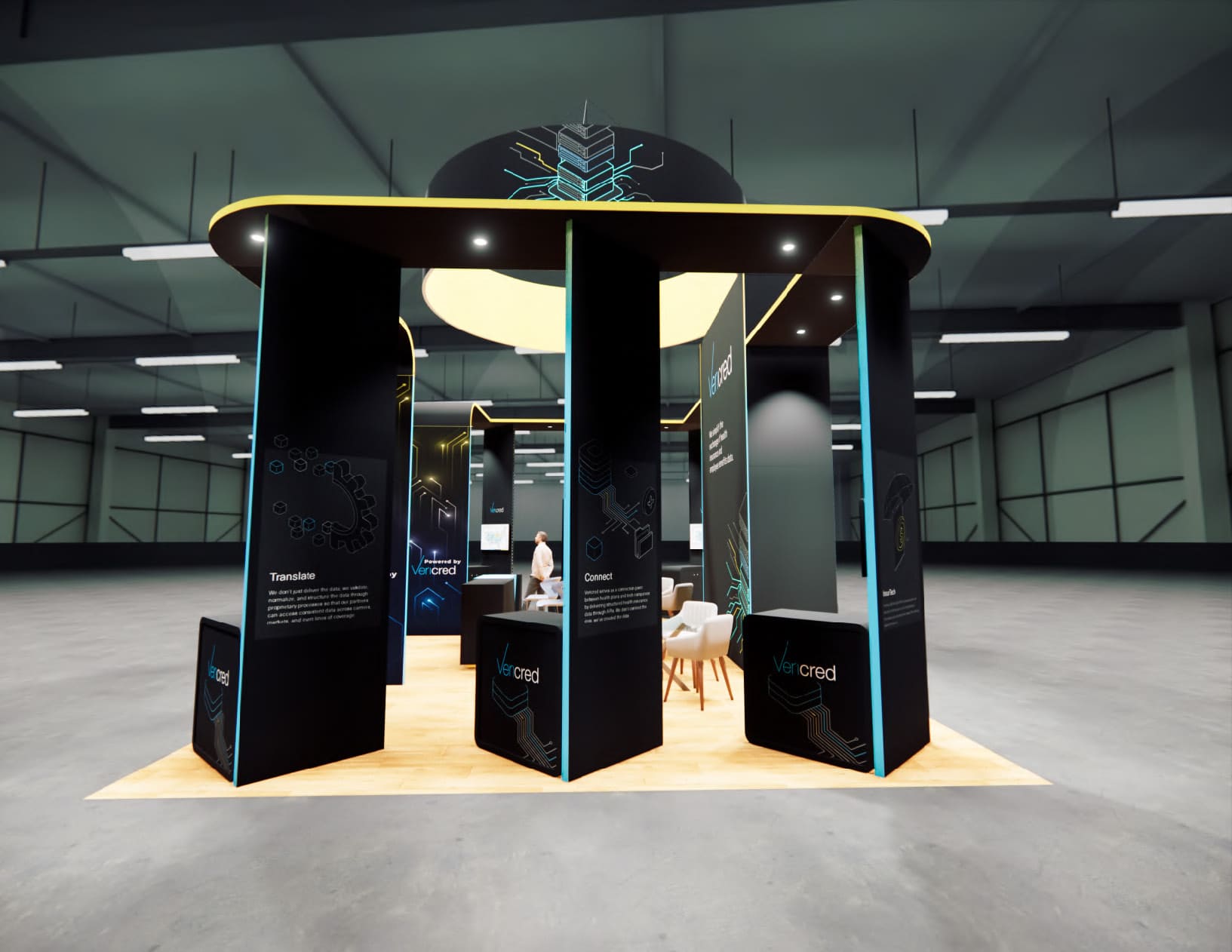 TPE24 trade show booth - 20 x 30 Expo — 20x30 Custom & Modular Exhibits exhibit rental in Las Vegas, catalog image 7