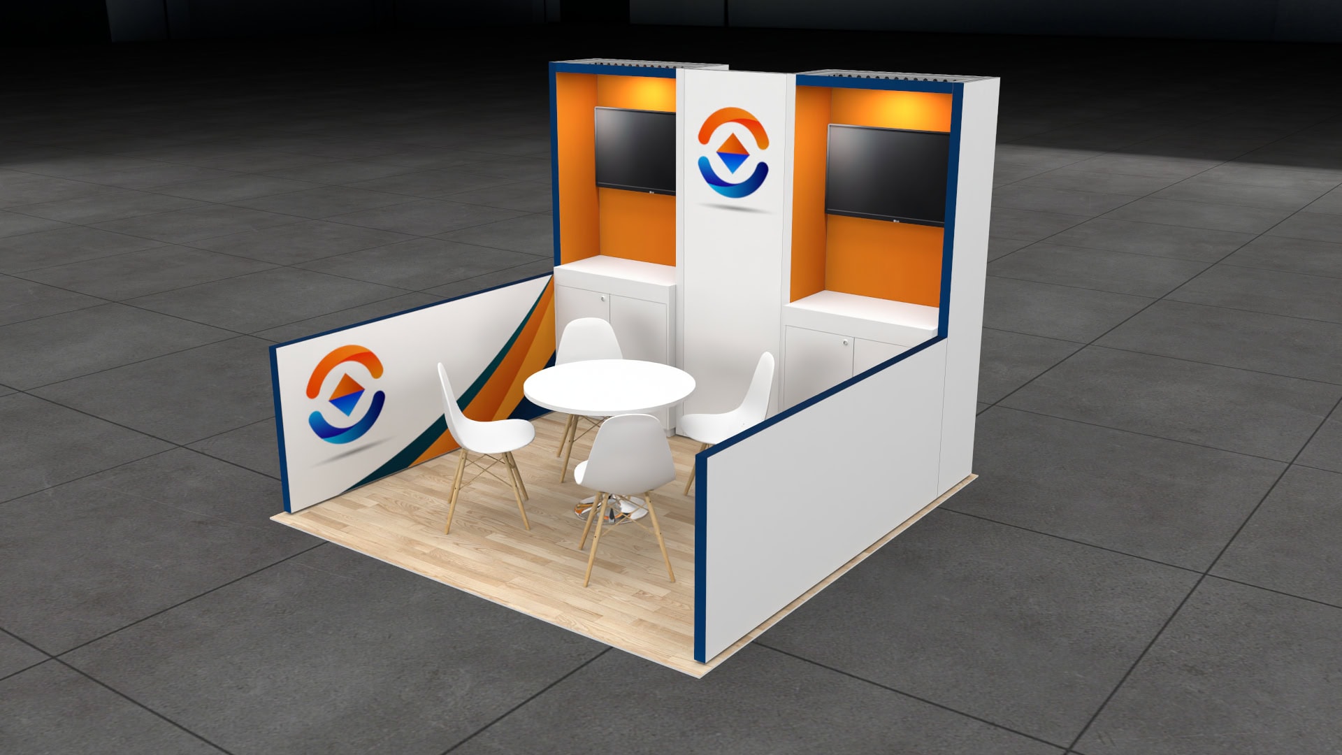 10x10 Trade Show Booth Rental — 10x10 Custom & Modular Exhibits exhibit rental in Las Vegas, catalog image 4