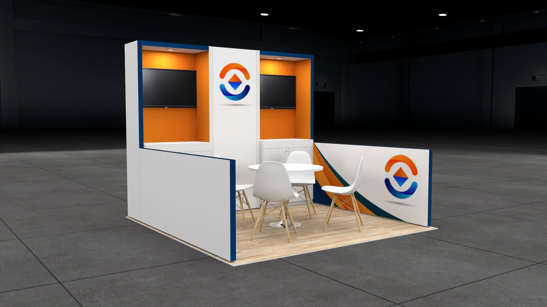 10x10 Trade Show Booth Rental — 10x10 Custom & Modular Exhibits exhibit rental in Las Vegas, catalog image 2