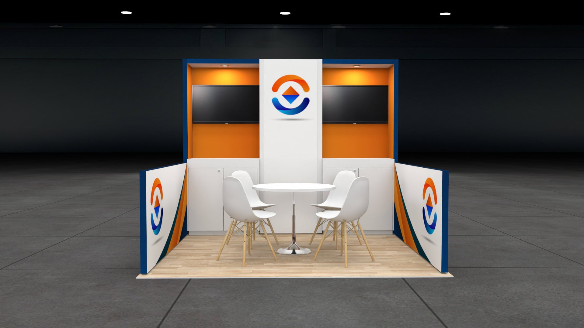 10x10 Trade Show Booth Rental — 10x10 Custom & Modular Exhibits exhibit rental in Las Vegas, primary catalog image