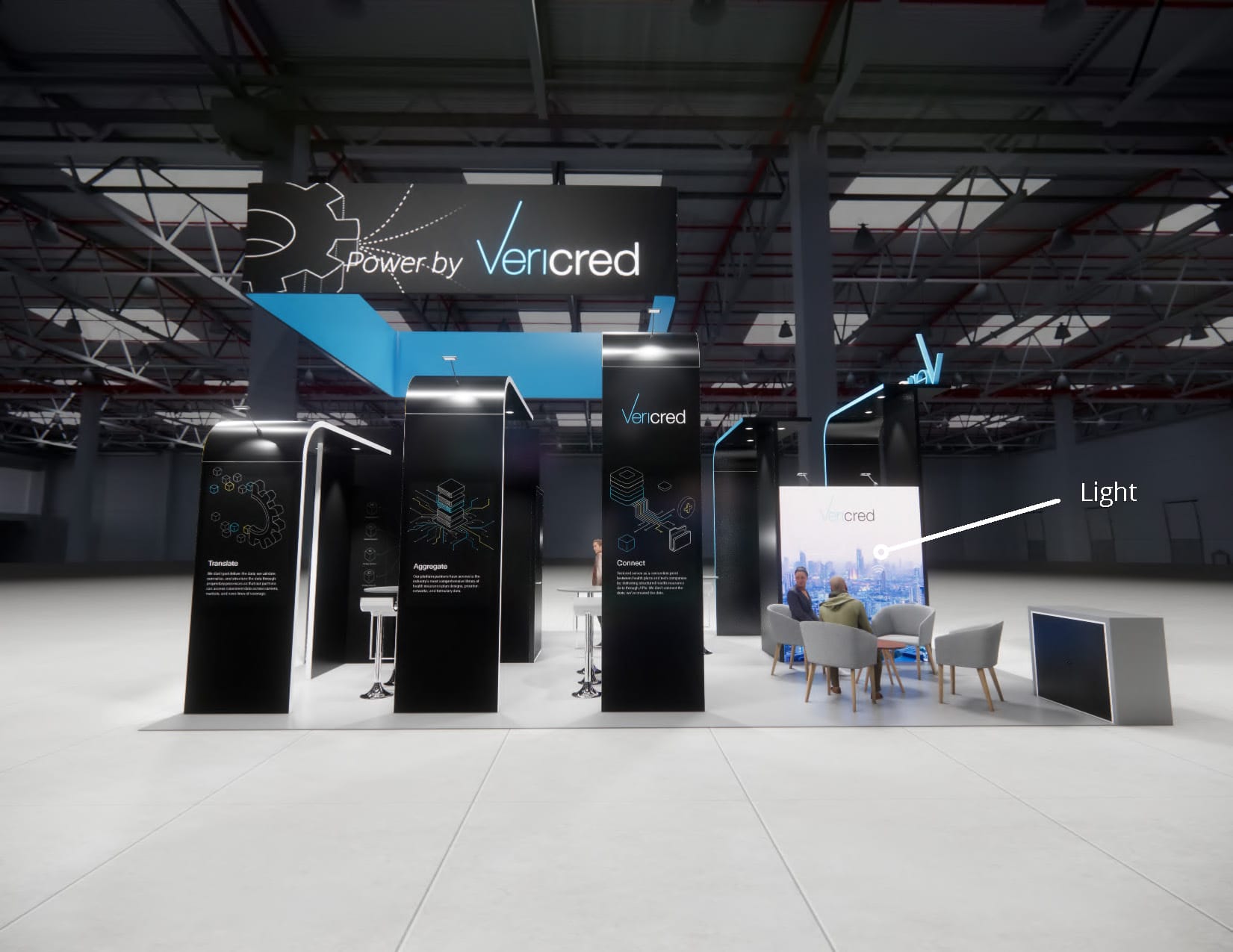 20 x 30 Modular Exhibit Rental — 20x30 Custom & Modular Exhibits exhibit rental in Las Vegas, catalog image 5