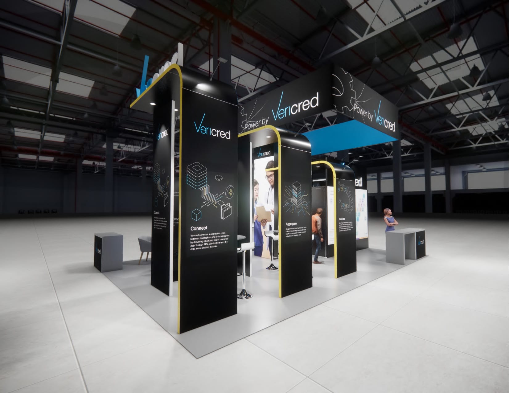 20 x 30 Modular Exhibit Rental — 20x30 Custom & Modular Exhibits exhibit rental in Las Vegas, catalog image 3