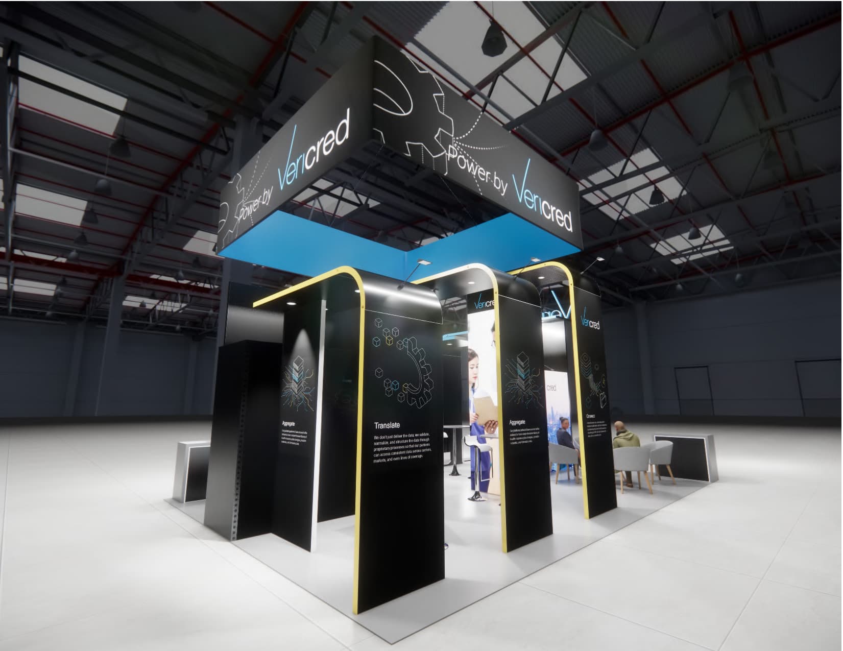20 x 30 Modular Exhibit Rental — 20x30 Custom & Modular Exhibits exhibit rental in Las Vegas, catalog image 6