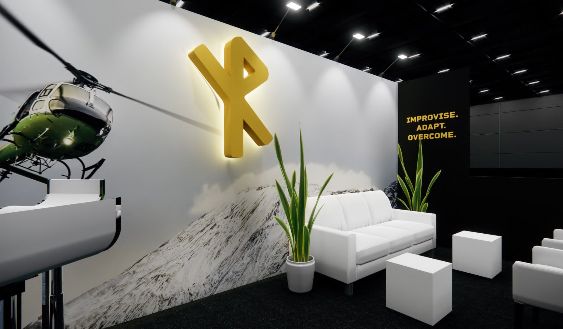 10 x 20 Money 20/20 Foot Trade Show Booth Rental — 10x20 Custom & Modular Exhibits exhibit rental in Las Vegas, catalog image 5