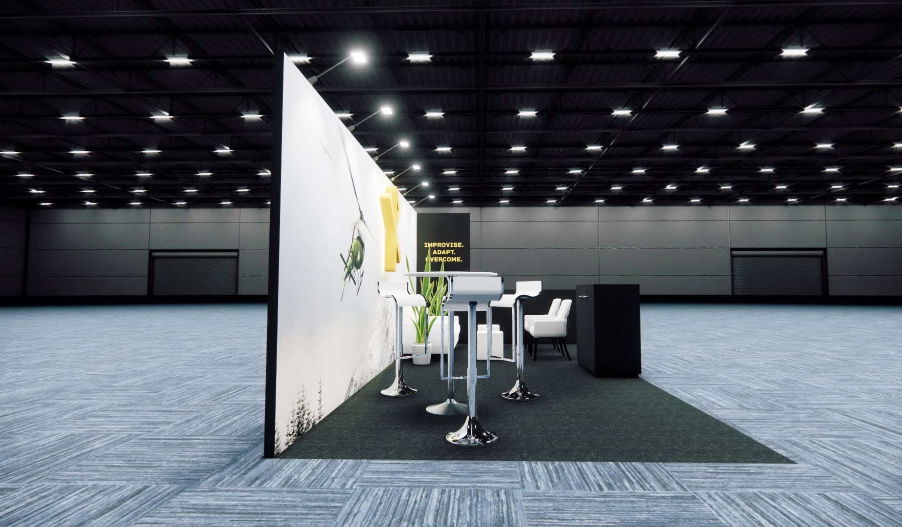 10 x 20 Money 20/20 Foot Trade Show Booth Rental — 10x20 Custom & Modular Exhibits exhibit rental in Las Vegas, catalog image 4