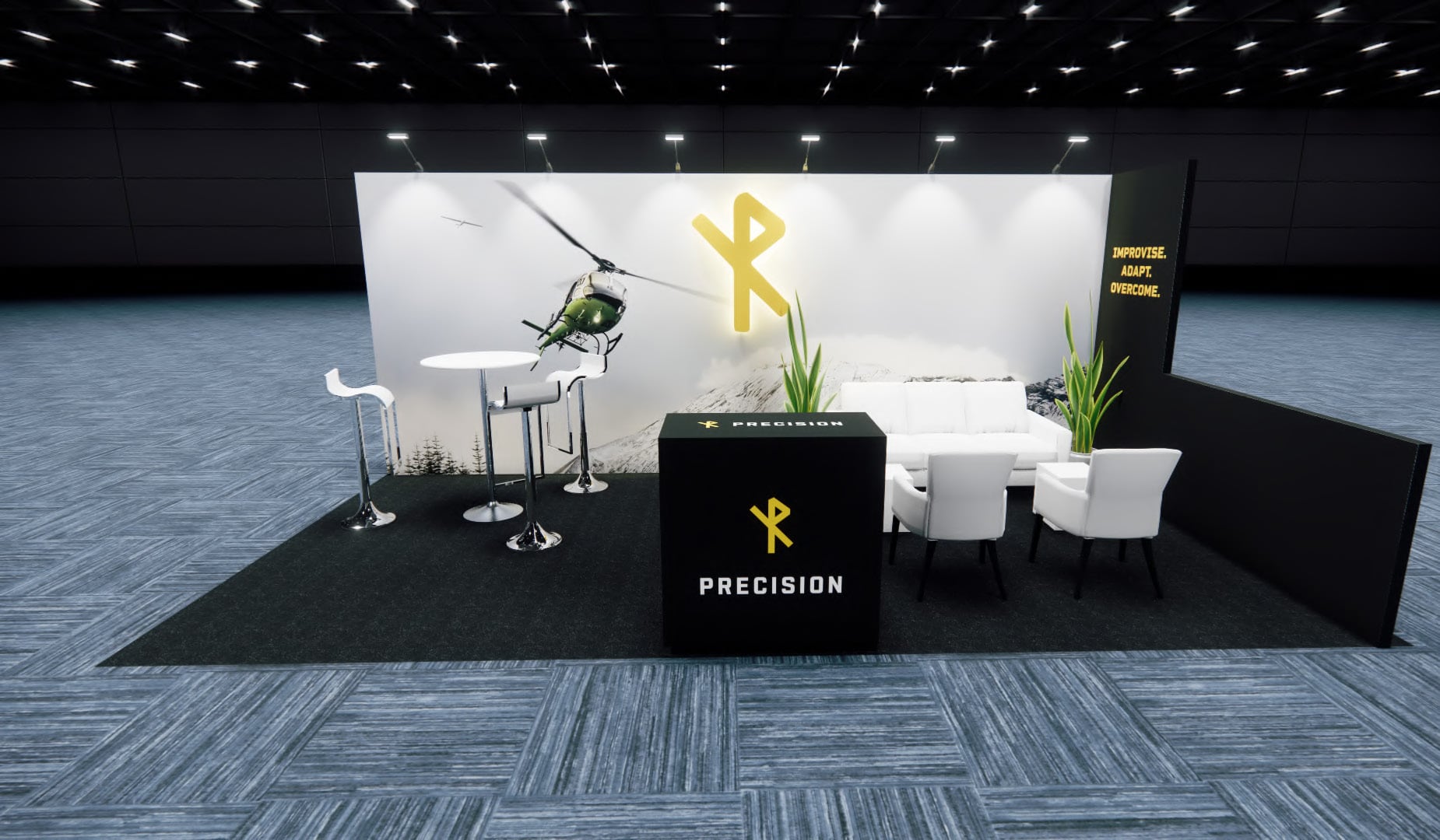 10 x 20 Money 20/20 Foot Trade Show Booth Rental — 10x20 Custom & Modular Exhibits exhibit rental in Las Vegas, primary catalog image