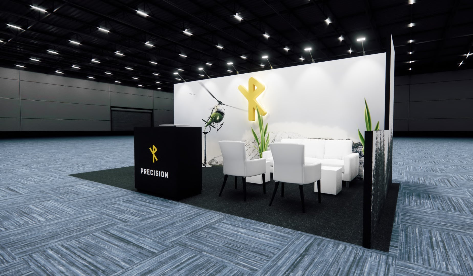 10 x 20 Money 20/20 Foot Trade Show Booth Rental — 10x20 Custom & Modular Exhibits exhibit rental in Las Vegas, catalog image 2