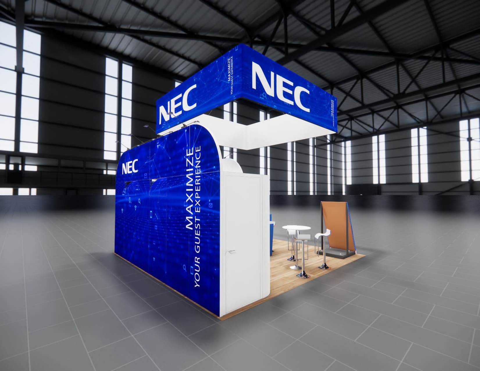 IFE Las Vegas trade show exhibit rental 20 x 20 — 20x20 Custom & Modular Exhibits exhibit rental in Las Vegas, catalog image 6