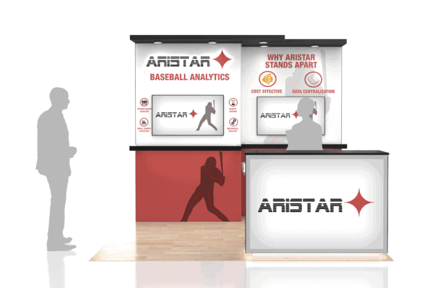 10 x 10 Sporting Competition Exhibit Rental — 10x10 Custom & Modular Exhibits exhibit rental in Las Vegas, catalog image 2