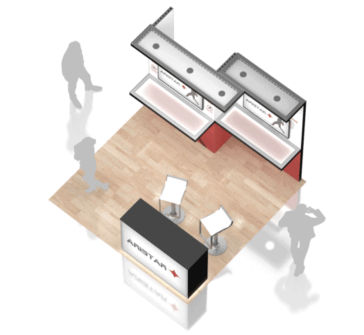 10 x 10 Sporting Competition Exhibit Rental — 10x10 Custom & Modular Exhibits exhibit rental in Las Vegas, catalog image 4