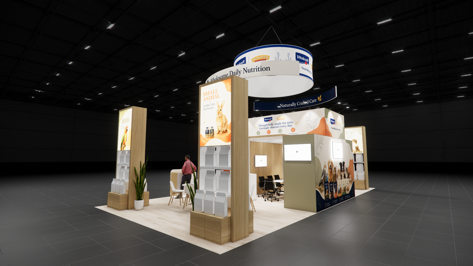 20x40 Exhibit Rentals in Grapevine — 20x40 trade show exhibit rental in Las Vegas, primary catalog image