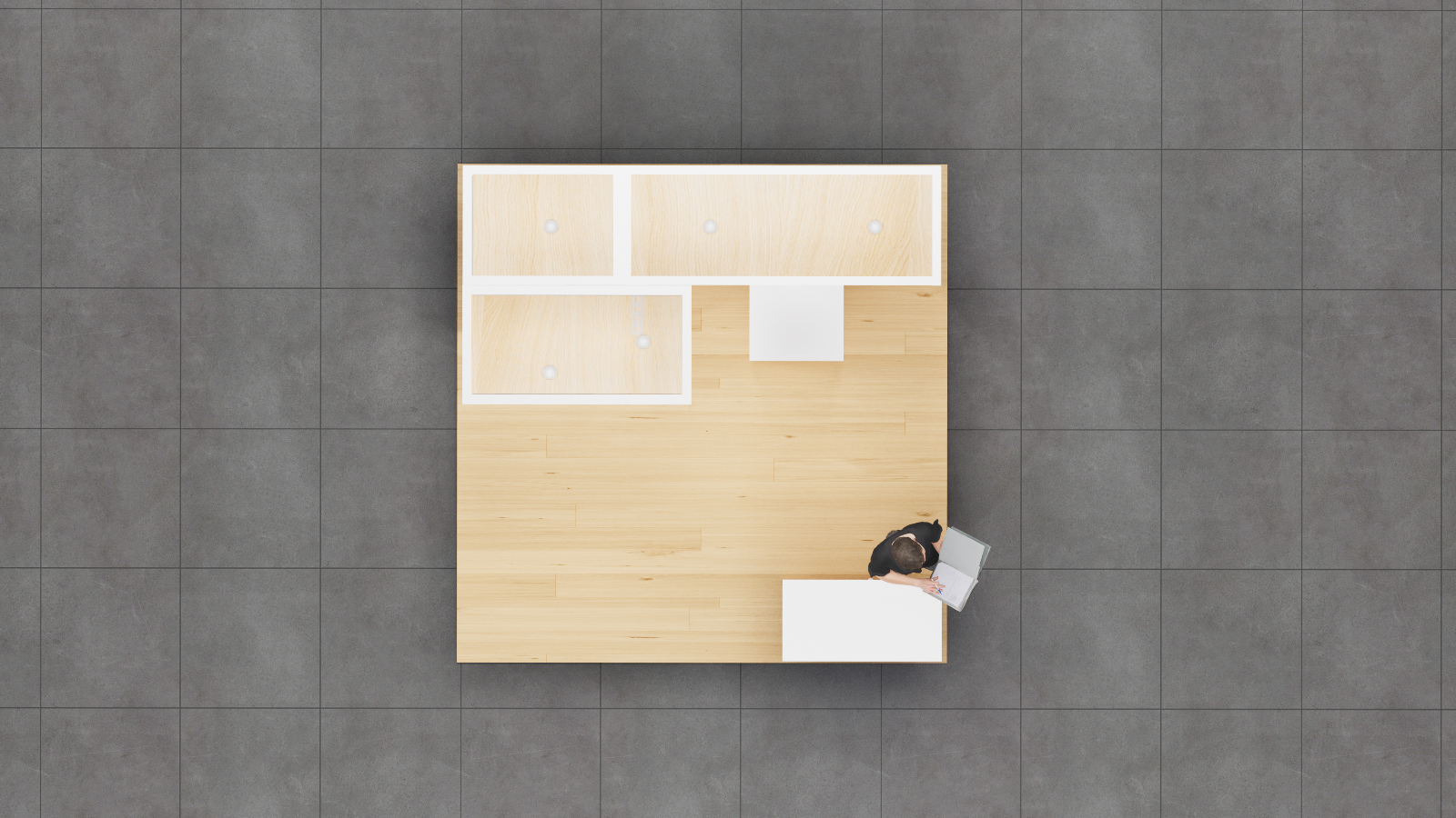 10x10 Modular Exhibit Amsterdam — 10x10 trade show exhibit rental in Las Vegas, primary catalog image