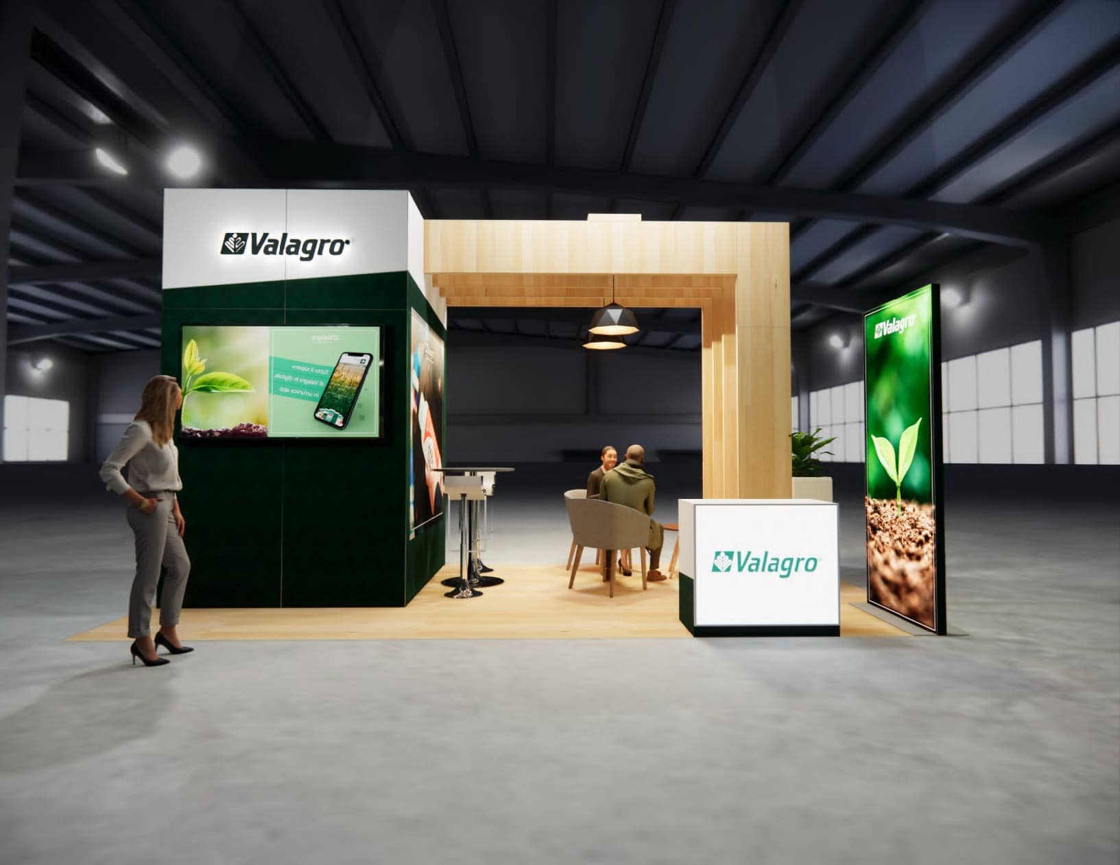 Las Vegas Island trade show booth - 10x20 booth — 10x20 Custom & Modular Exhibits exhibit rental in Las Vegas, catalog image 2