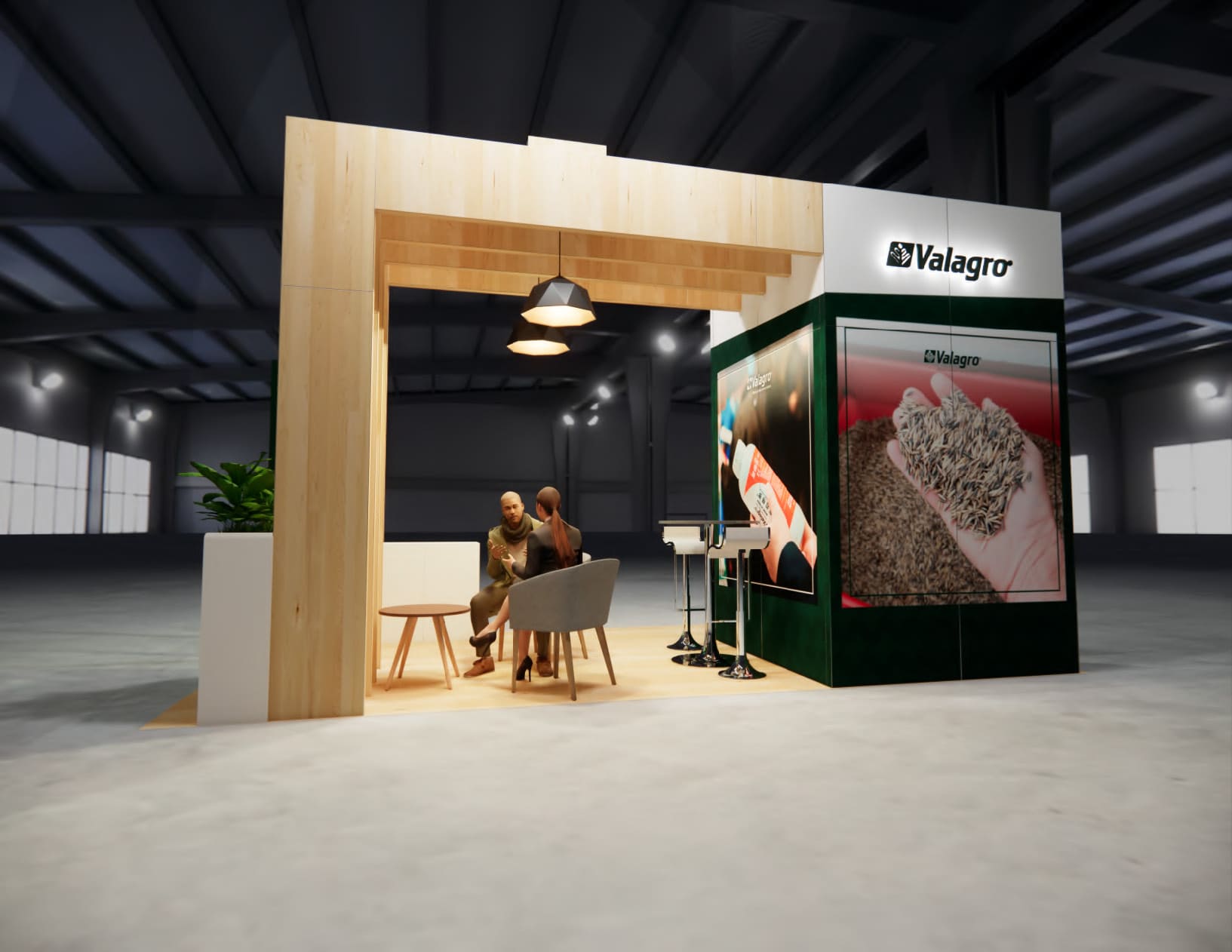 Las Vegas Island trade show booth - 10x20 booth — 10x20 Custom & Modular Exhibits exhibit rental in Las Vegas, catalog image 4