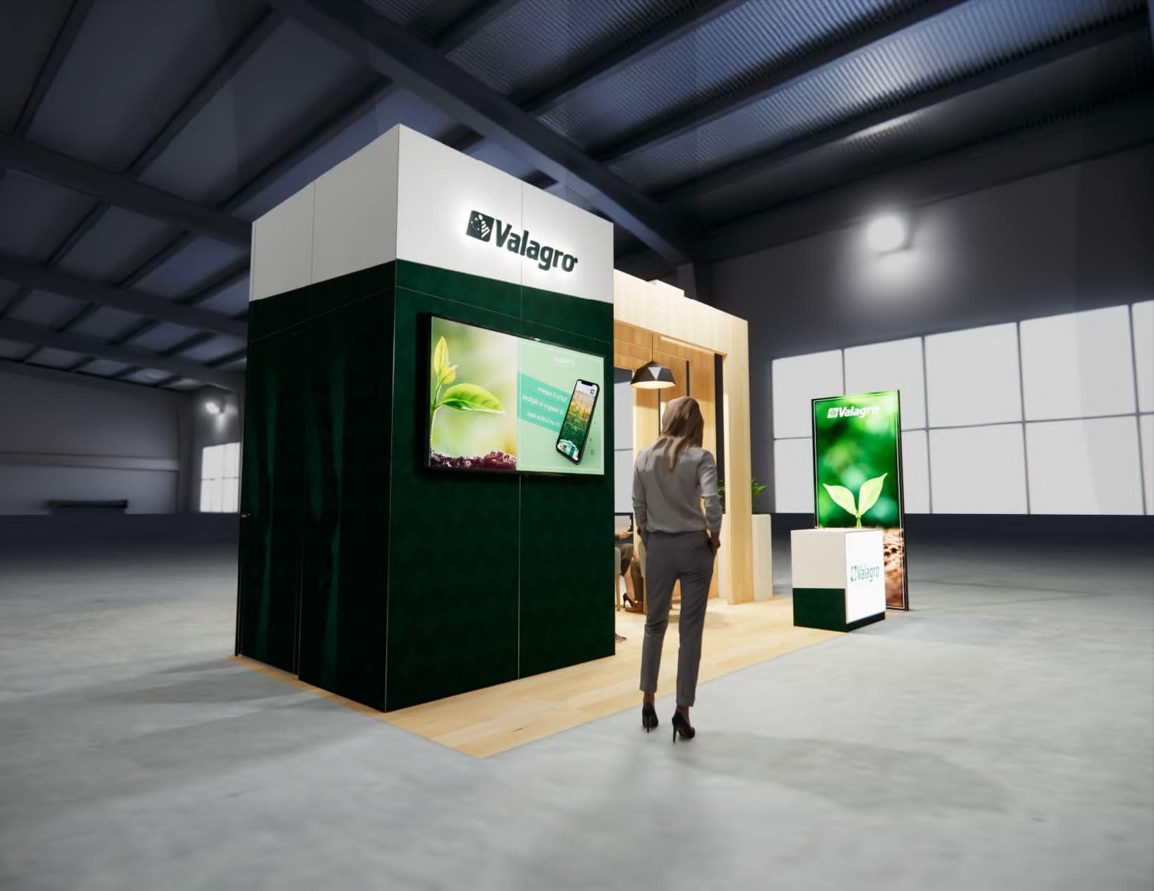 Las Vegas Island trade show booth - 10x20 booth — 10x20 Custom & Modular Exhibits exhibit rental in Las Vegas, catalog image 5