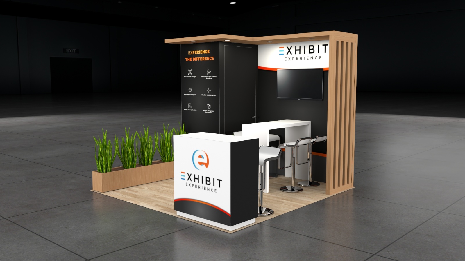 10 x 10 Affordable Trade Show Exhibit Rental Package - Option 1 — 10x10 10x10 Exhibit Rentals exhibit rental in Las Vegas, catalog image 6