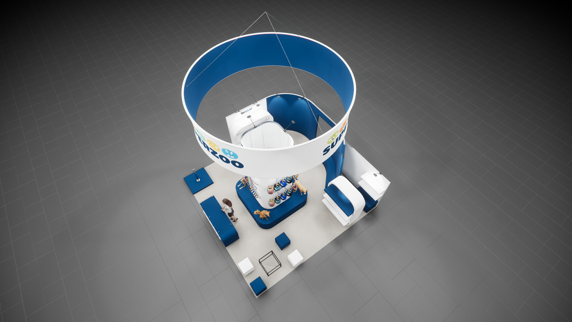 20x20 Stand Rentals Phoenix — 20x20 trade show exhibit rental in Las Vegas, primary catalog image
