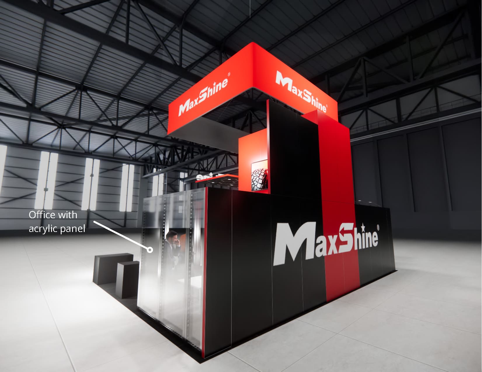 AAPEX Las Vegas trade show stand rental 20 x 30 — 20x30 Custom & Modular Exhibits exhibit rental in Las Vegas, catalog image 8