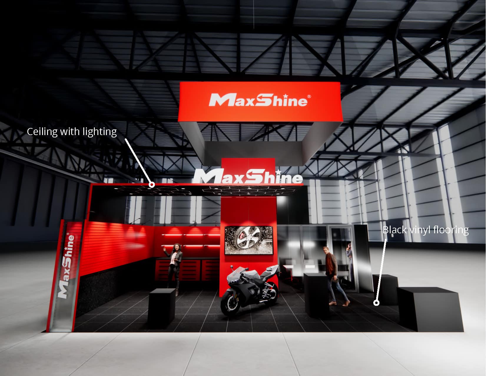 AAPEX Las Vegas trade show stand rental 20 x 30 — 20x30 Custom & Modular Exhibits exhibit rental in Las Vegas, catalog image 3