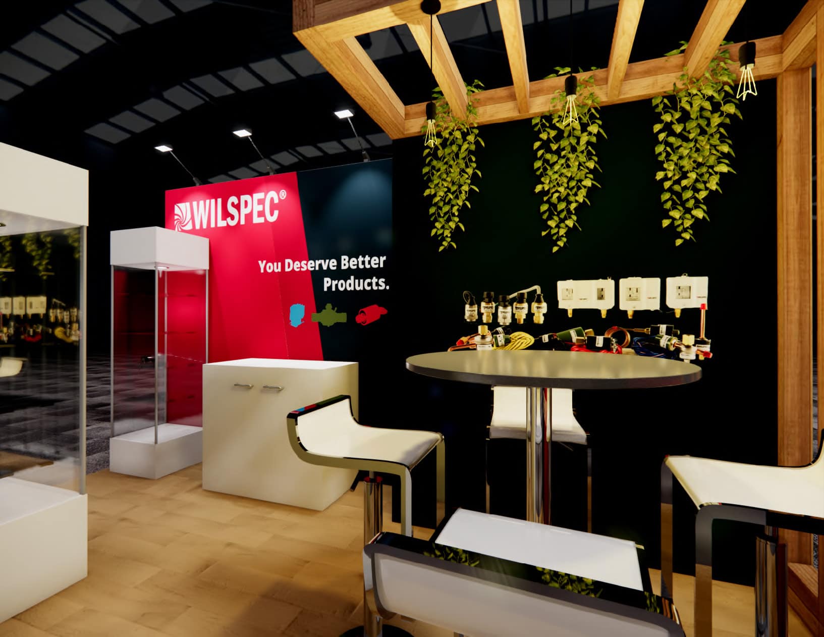 MJBIZCON trade show booth 10 x 20 trade show display rental — 10x20 Custom & Modular Exhibits exhibit rental in Las Vegas, catalog image 2