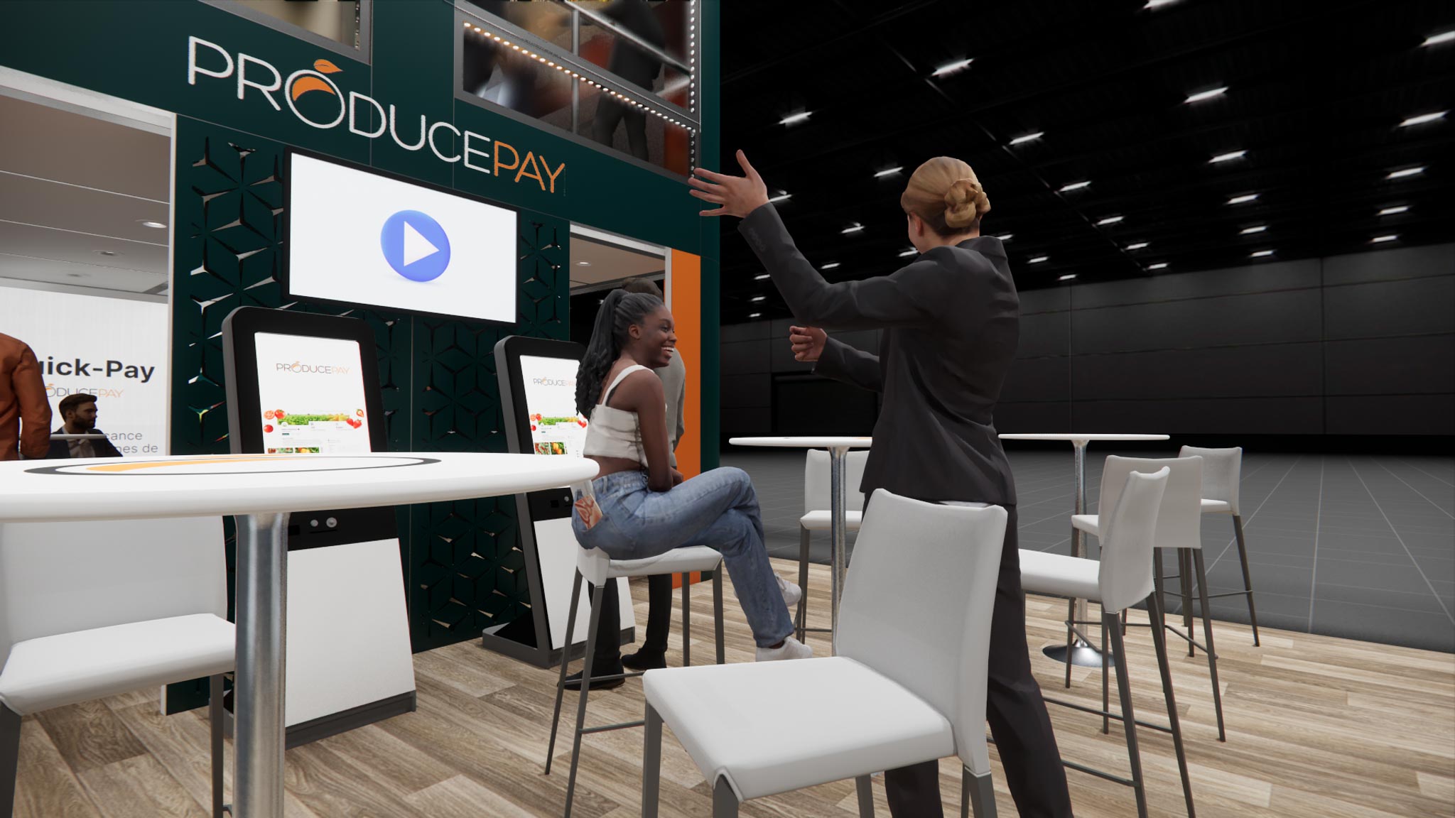 20x40 Two Story Trade Show Booth Rentals – Meeting Rooms + Storage — 20x40 Custom & Modular Exhibits exhibit rental in Las Vegas, catalog image 9