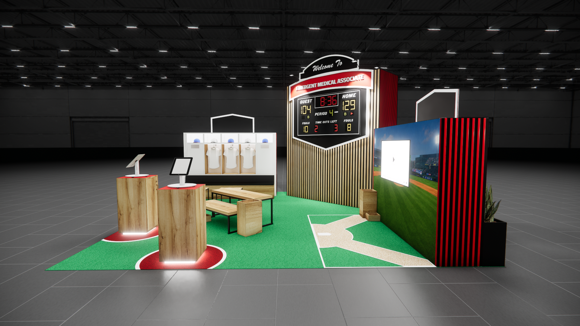 20x20 Modular Exhibit Rentals — 20x20 trade show exhibit rental in Las Vegas, primary catalog image