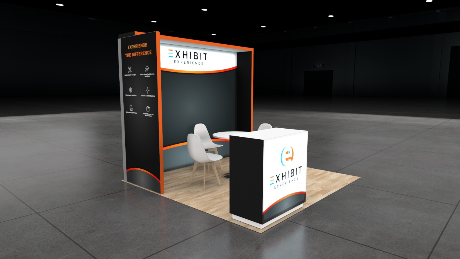 10 x 10 Affordable Trade Show Exhibit Rental Package – Option 6 — 10x10 10x10 Exhibit Rentals exhibit rental in Las Vegas, catalog image 6