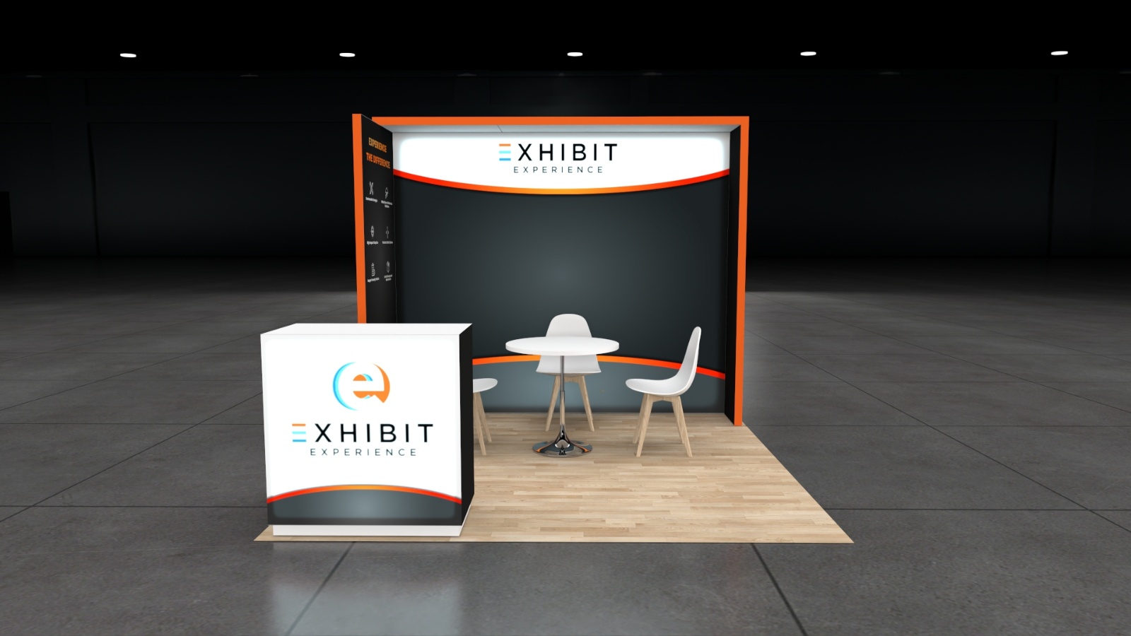10 x 10 Affordable Trade Show Exhibit Rental Package – Option 6 — 10x10 10x10 Exhibit Rentals exhibit rental in Las Vegas, catalog image 5