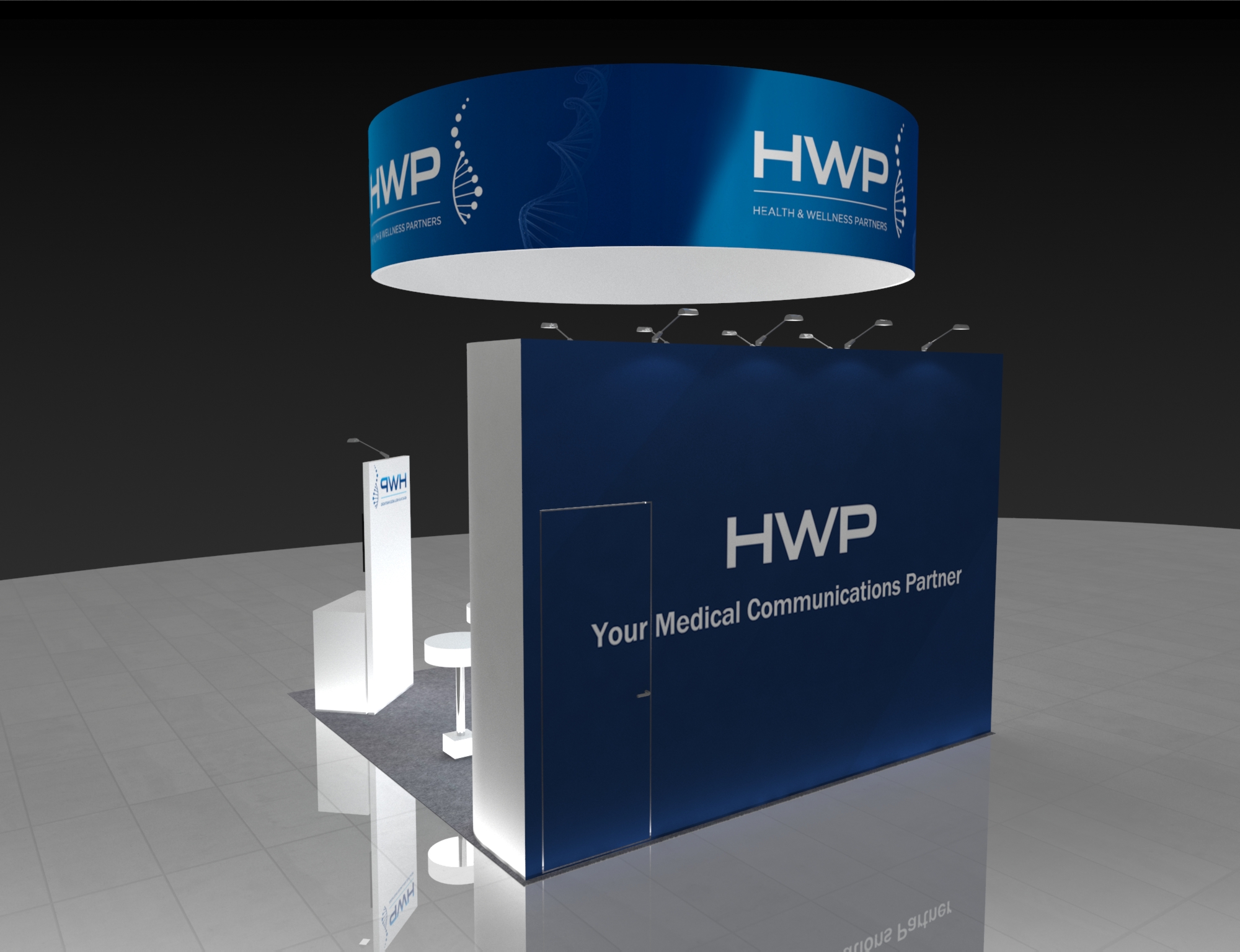 20x20 Trade Show Exhibit Booth Display Rental — 20x20 Custom & Modular Exhibits exhibit rental in Las Vegas, catalog image 3
