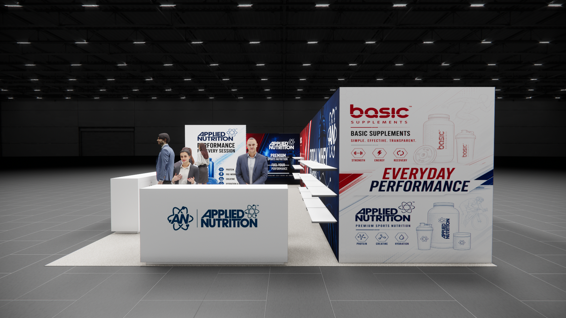 20x40 Booth Rental Atlanta — 20x40 trade show exhibit rental in Las Vegas, primary catalog image