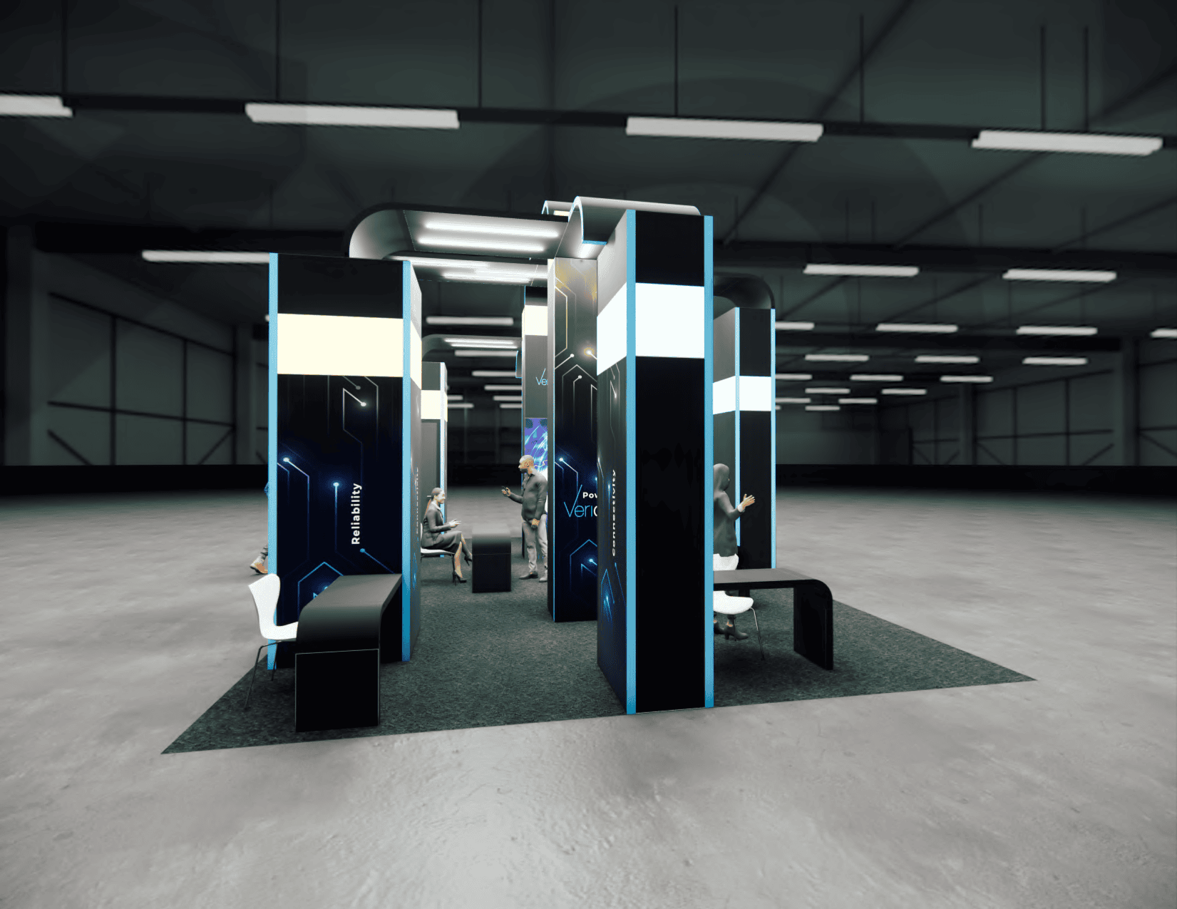 Vericred 2 - 20x30 — 20x30 Custom & Modular Exhibits exhibit rental in Las Vegas, catalog image 5
