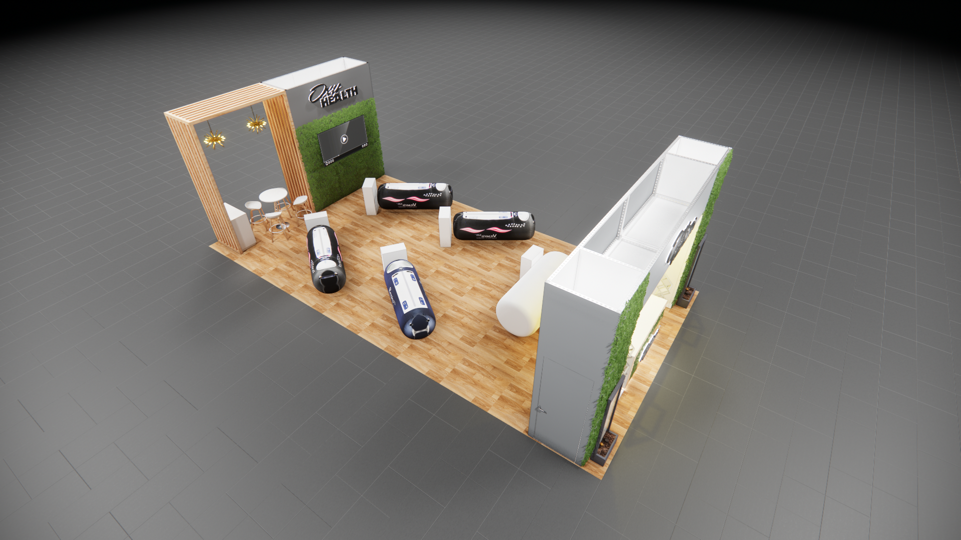 Kiosk 20x40 Display Rental in Las Vegas — 20x40 trade show exhibit rental in Las Vegas, catalog image 5