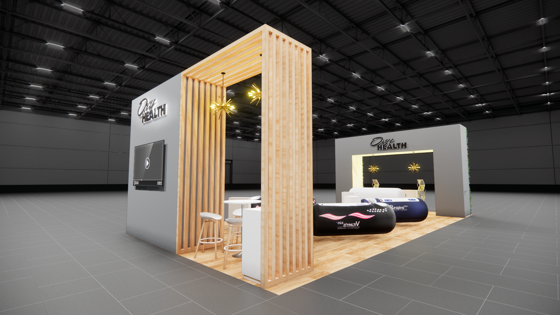 Kiosk 20x40 Display Rental in Las Vegas — 20x40 trade show exhibit rental in Las Vegas, catalog image 7
