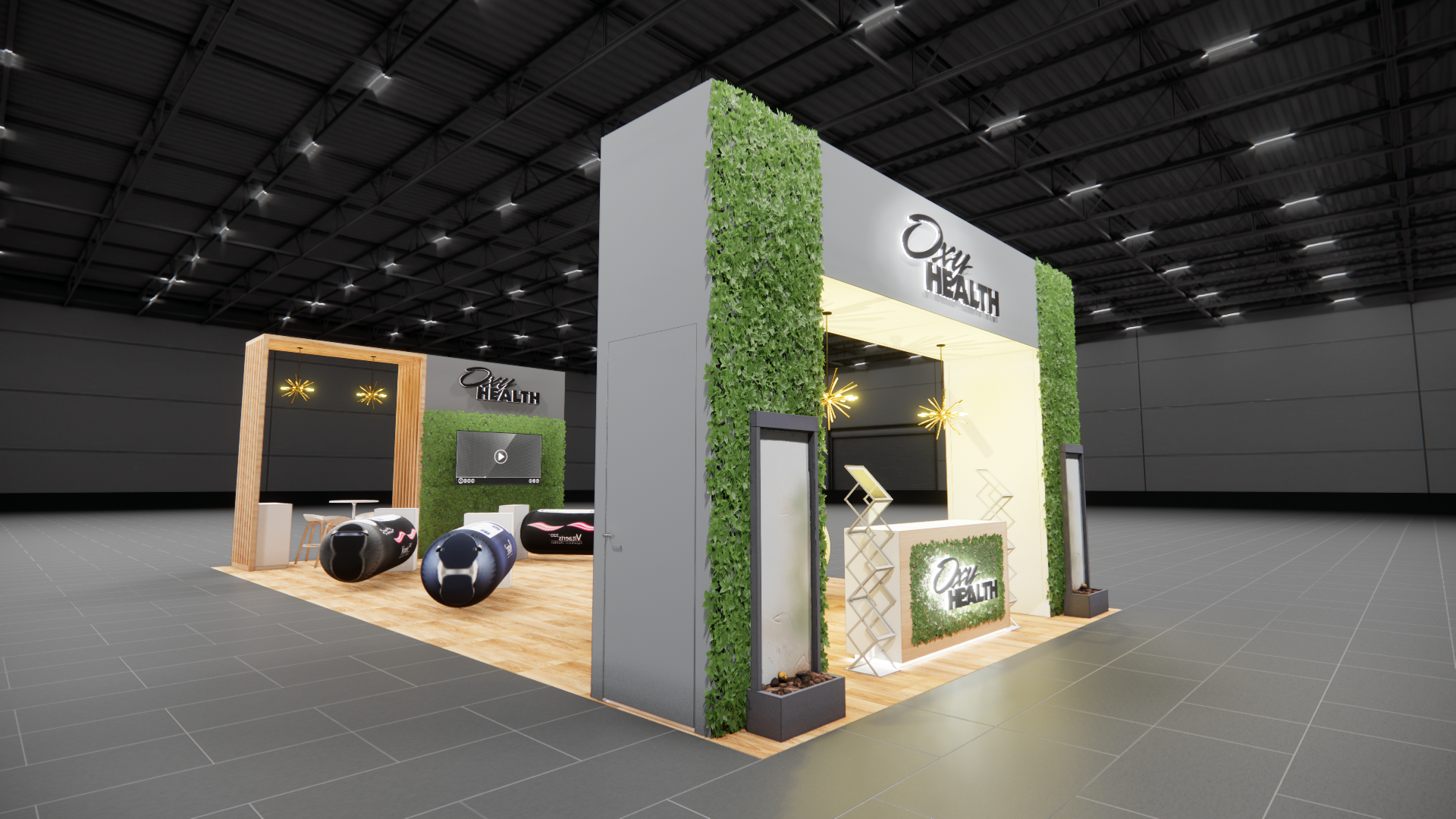 Kiosk 20x40 Display Rental in Las Vegas — 20x40 trade show exhibit rental in Las Vegas, catalog image 6
