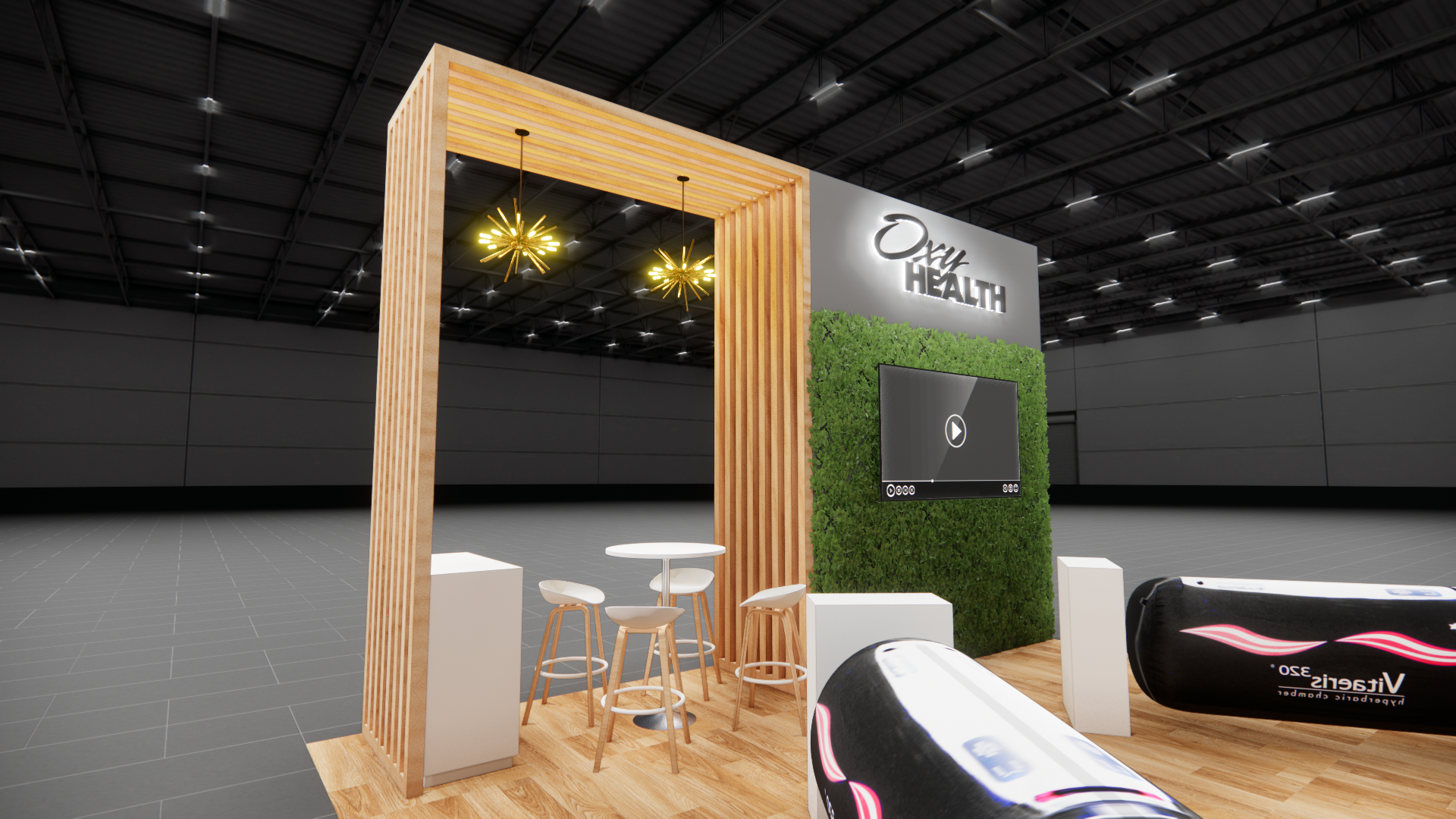 Kiosk 20x40 Display Rental in Las Vegas — 20x40 trade show exhibit rental in Las Vegas, catalog image 4