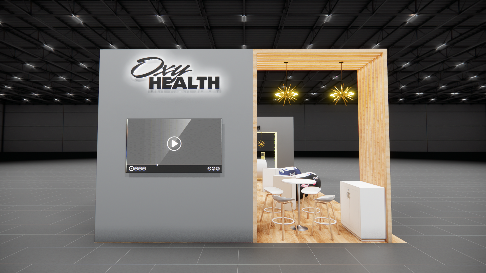 Kiosk 20x40 Display Rental in Las Vegas — 20x40 trade show exhibit rental in Las Vegas, catalog image 8