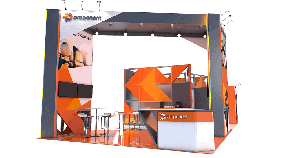 20 x 40 Las Vegas Exhibit Rental — 20x40 Custom & Modular Exhibits exhibit rental in Las Vegas, catalog image 2